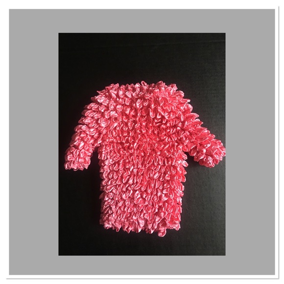 West Loop Women’s Popcorn Shirt Pink Short Sleeve - Picture 2 of 2